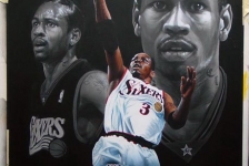 Kobe Bryant Basketball Painting