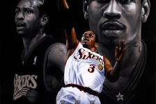 Kobe Bryant Basketball Painting