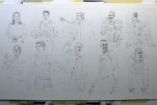Step-by-Step Basketball Painting Basketball Hall of Fame
