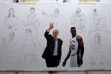 Step-by-Step Basketball Painting Basketball Hall of Fame