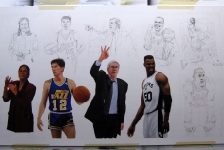 Step-by-Step Basketball Painting Basketball Hall of Fame