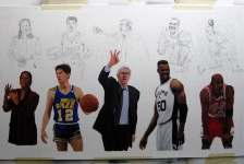 Step-by-Step Basketball Painting Basketball Hall of Fame