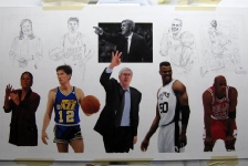 Step-by-Step Basketball Painting Basketball Hall of Fame