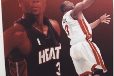 Basketball Painting Step-by-Step of Dwayne Wade