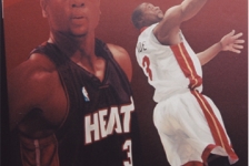 Basketball Painting Step-by-Step of Dwayne Wade