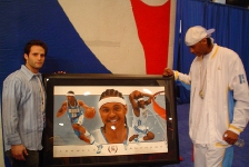 Carmelo Anthony Basketball Painting