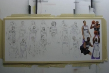 Sacramento Kings I - Step by Step Basketball Painting